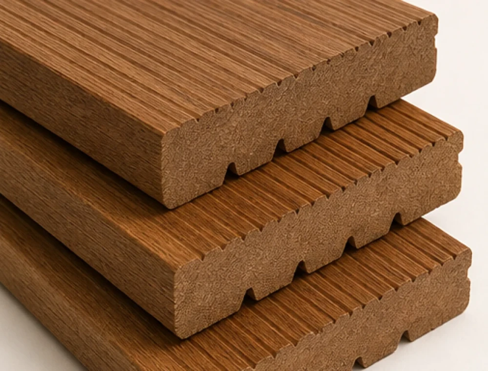 Bangkirai vlonderplank 21 x 145 x 4850 mm