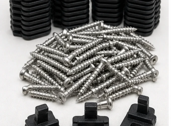 RVS bevestigingsset 100 stuks